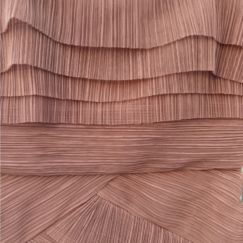 BCBG Ruffled Strapless Dress - Picture 9 of 9